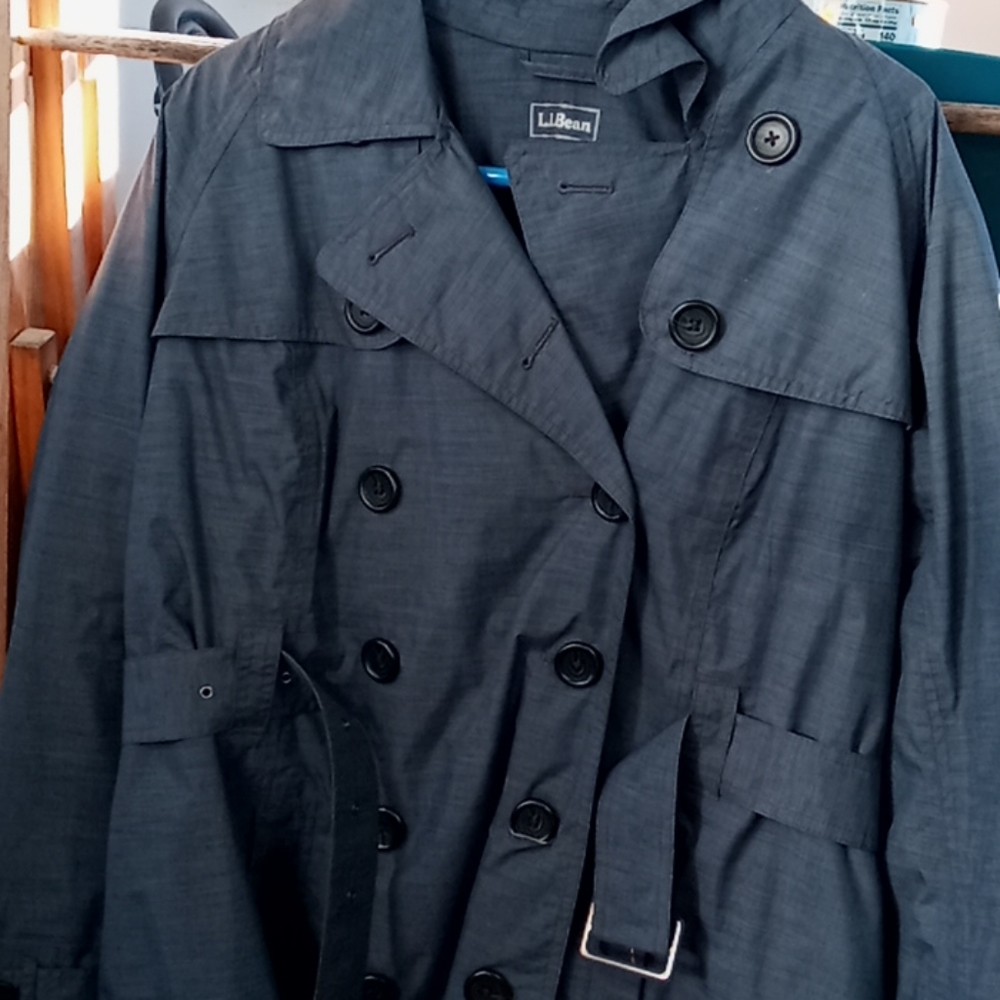 LLBean winter peacoat jacket